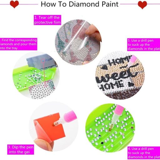 Diamond Painting Coaster – kreativní DIY sada