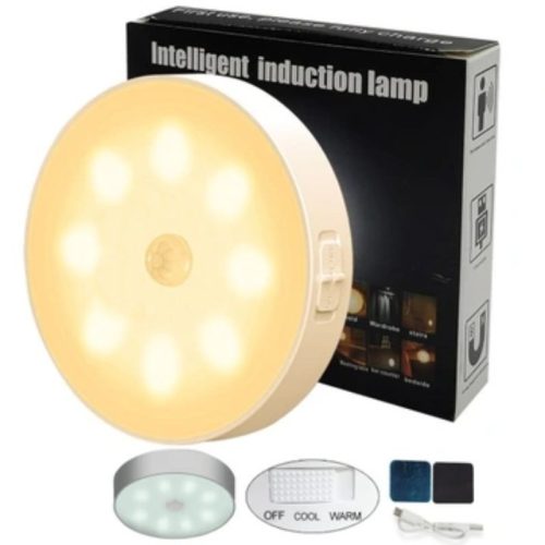 Ansal LED noční světlo s pohybovým senzorem – USB, teplé/studené světlo, magnetické uchycení