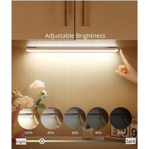 Ansal LED lampa s pohybovým senzorem – USB, magnetická, noční světlo (2 ks)