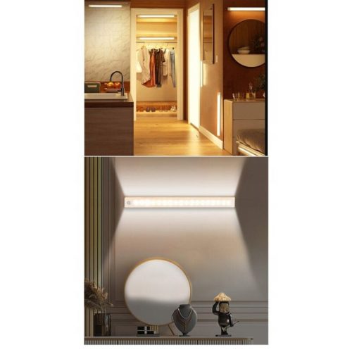 Ansal LED lampa s pohybovým senzorem – USB, magnetická, noční světlo (2 ks)