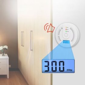   Detektor oxidu uhelnatého s LCD displejem, detektor CO - 1 ks