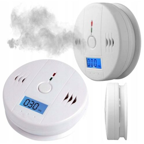 Detektor oxidu uhelnatého s LCD displejem, detektor CO - 1 ks