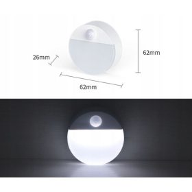 Bezdrátové LED noční světlo s pohybovým senzorem