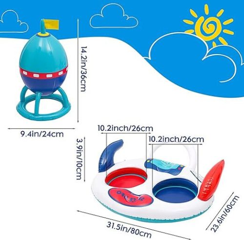 Nafukovací hračka do bazénu UFO – zábavný letní zážitek pro děti