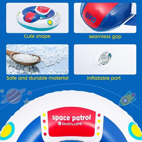 Plavecký kruh HOMCENT UFO pro děti – od 18 měsíců