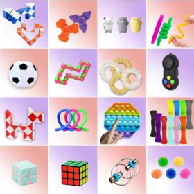   Fidget Surprise hračka sada – sada na odbourání stresu a zábavu