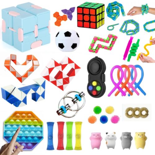 Fidget Surprise hračka sada – sada na odbourání stresu a zábavu