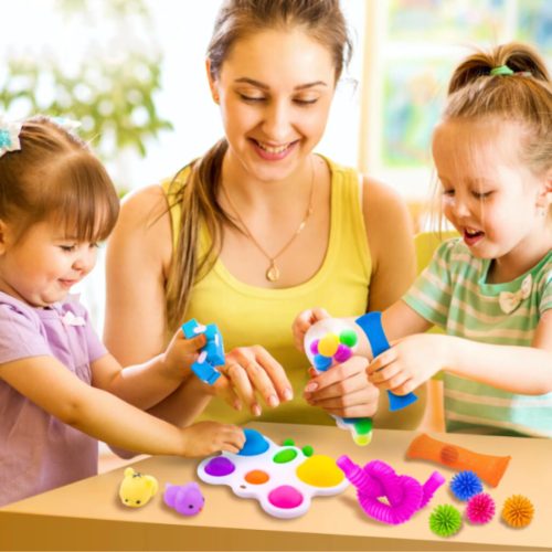 Fidget Surprise hračka sada – sada na odbourání stresu a zábavu