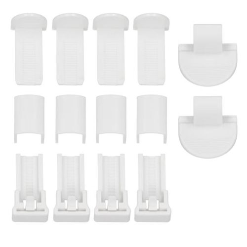 ECD Německo Klemmfix plisovaná roleta 120 x 150 cm - vínová