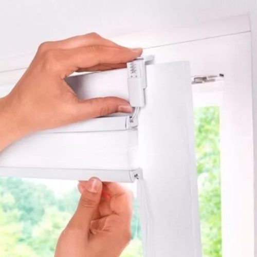 Designová zatemňovací roleta Blux 110 x 130 cm - světle zelená