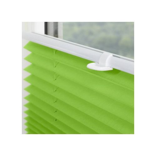 Plisovaná roleta Lichtblick Klemmfix – zelená, 120 x 130 cm