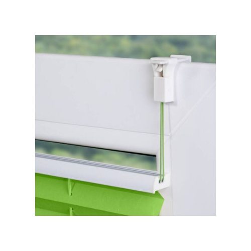 Plisovaná roleta Lichtblick Klemmfix – zelená, 120 x 130 cm