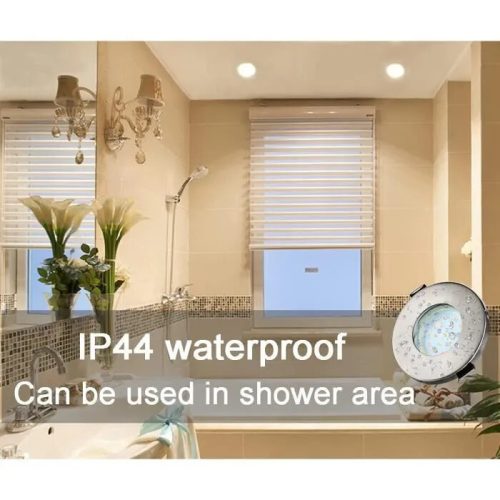 Zapuštěné stropní LED bodové světlo Kambo se 4 ks 6W GU10 žárovek