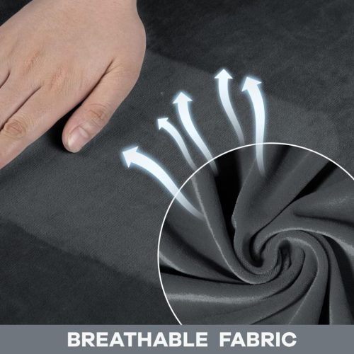 Potah na pohovku pro 2 osoby Couchsavers (tmavě šedý)