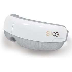   SKG E3-EN White Smart Eye Massager – Bluetooth hudba, vyhřívání a masáž tlakem vzduchu