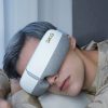 SKG E3-EN White Smart Eye Massager – Bluetooth hudba, vyhřívání a masáž tlakem vzduchu