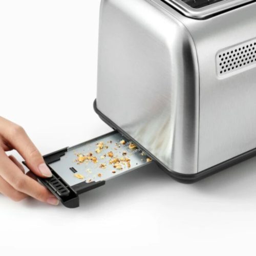 Topinkovač Buydeem DT620E na 2 plátky – stříbrný