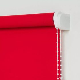   Zatemňovací roleta Liedeco na okno 41, 5x 180 cm - červená