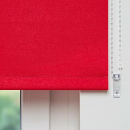 Zatemňovací roleta Liedeco na okno 41, 5x 180 cm - červená