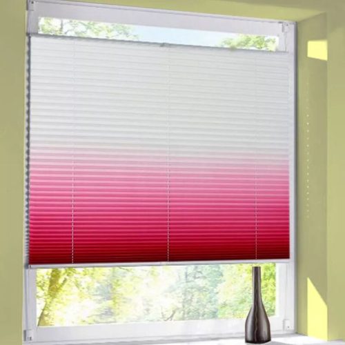 Designová zatemňovací roleta Blux 110 x 130 cm, růžovo-bílá