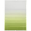 Zatemňovací roleta Blux na okno 110 x 130 cm, zeleno-bílá