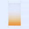 Plisovaná roleta JalousieCrew Klemmfix 110 x 130 cm, oranžovo - bílá