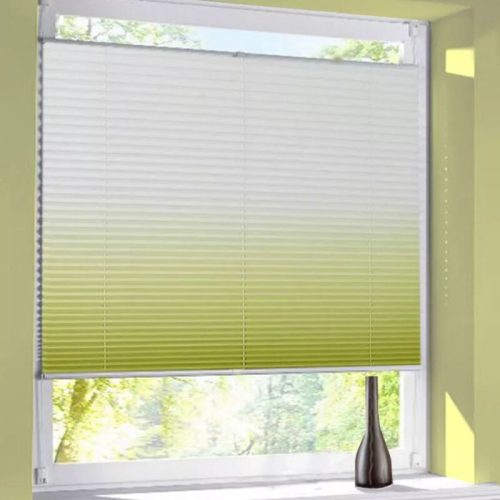 Zatemňovací roleta Blux Designer 120 x 130 cm, zeleno-bílá