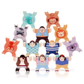 Tumama balanční plastová věž, stohovací kostky