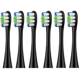   Oclean P1C5 B06 Hlavice zubního kartáčku Plaque Control – 6 ks, černá