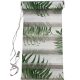 Mini roleta Blux Leaf Pattern 40 x 140 cm - bílá