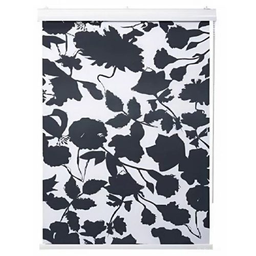 Zatemňovací roleta Blux na okno, 45 x 165 cm - jedovatě zelený vzor