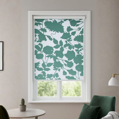 Designová zatemňovací roleta Blux 60x165 cm - Poison Green Pattern