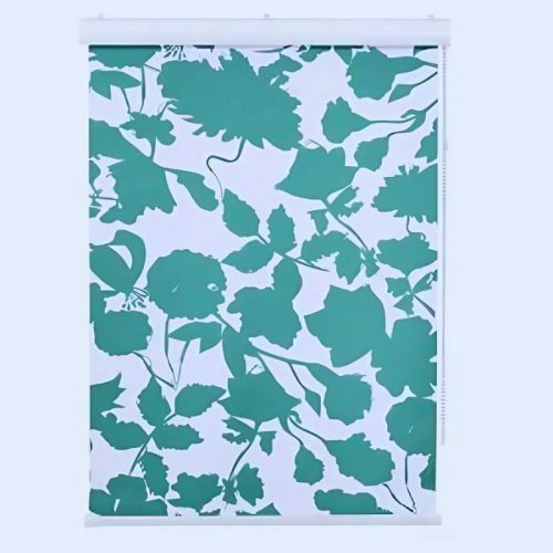 Designová zatemňovací roleta Blux 50 x 165 cm - zelený vzor