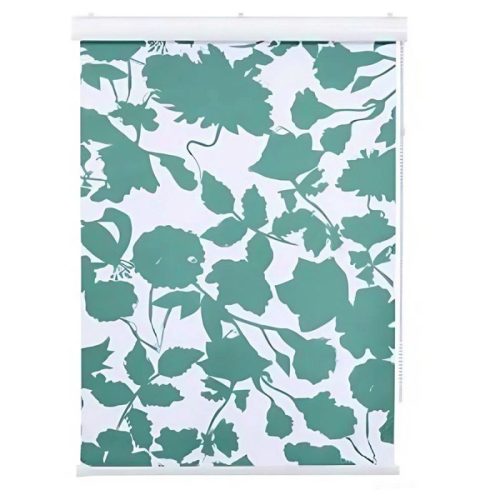Designová zatemňovací roleta Blux 80 x 140 cm - zelený vzor