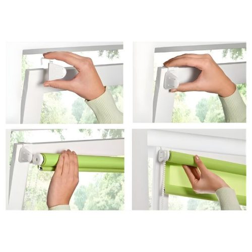 Zatemňovací roleta B.Banani Klemmfix – 57 x 150 cm, barevný vzor s písmeny