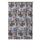 B.Banani Klemmfix Thermo Blackout roleta – 87 x 150 cm, barevný vzor písmen