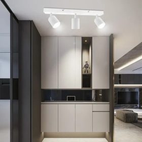   Otočné LED stropní bodové světlo Kambo se 3 světly (bílé)