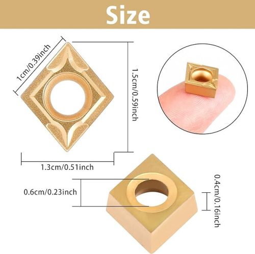 Sada soustružnických nožů VerRich – 4dílná, sada ocelových soustružnických nožů