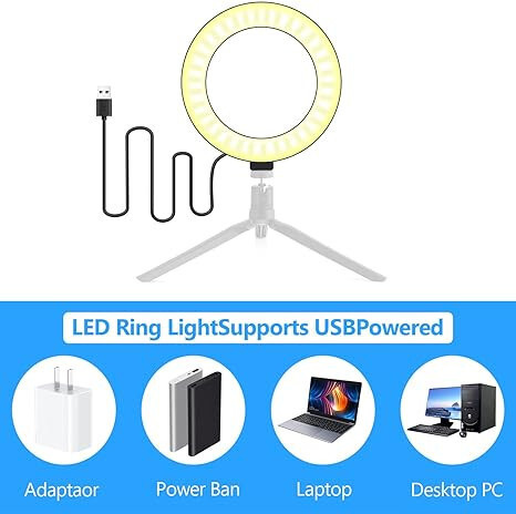 Pozliv 22 cm kruhové světlo bez stojanu