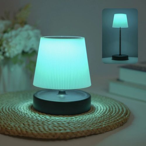 BGPRIDER Teleskopická LED stolní lampa s měnícími se barvami, dotykovým ovládáním, baterií 3000 mAh