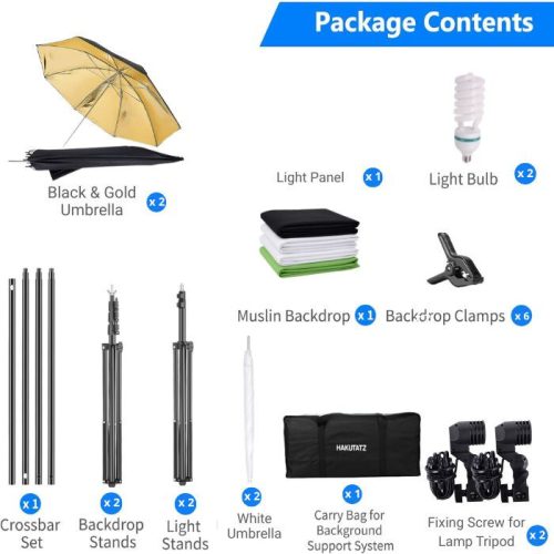 Profesionální fotostudio Hakutatz s osvětlením a systémem pozadí