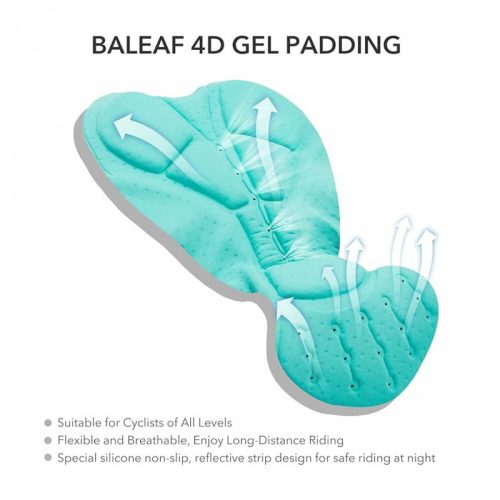 Pánské cyklistické kalhoty JIKKO 4D s polstrovanou zadní částí, velikost M