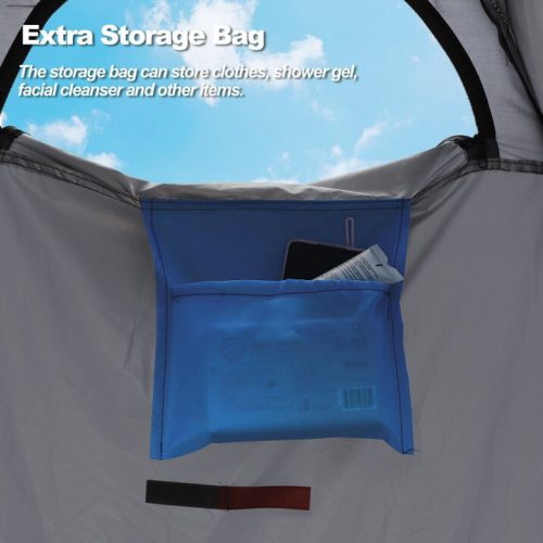 Přenosný soukromý stan Clipop Black