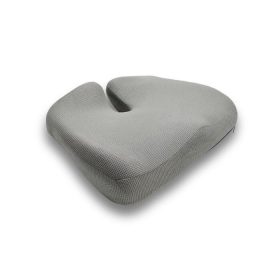   Ortopedický, ergonomický sedák z paměťové pěny Benazcap – šedý