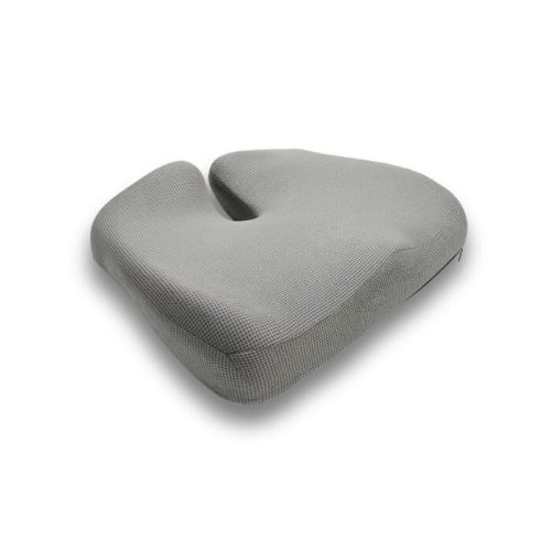 Ortopedický, ergonomický sedák z paměťové pěny Benazcap – šedý