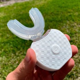   Hlavice elektrického zubního kartáčku SonicGlow – tvar U