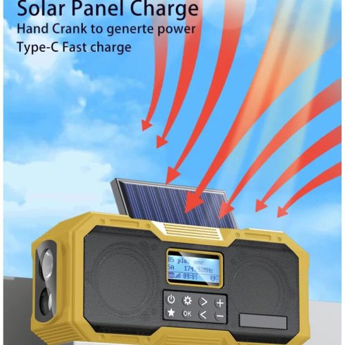 Multifunkční rádio Kayinow - oranžové