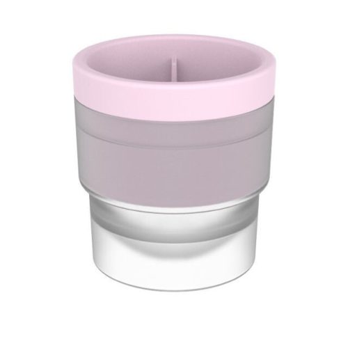 Blux Creative Ice Ball Maker – růžová silikonová forma na ledové kostky, 4ks na ledové kuličky