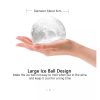 Blux Creative Ice Ball Maker – bílá silikonová forma na ledové kostky, 4kusy na výrobu ledových koulí