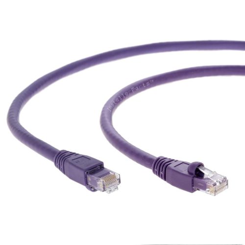 Fialový síťový kabel 2 kusy